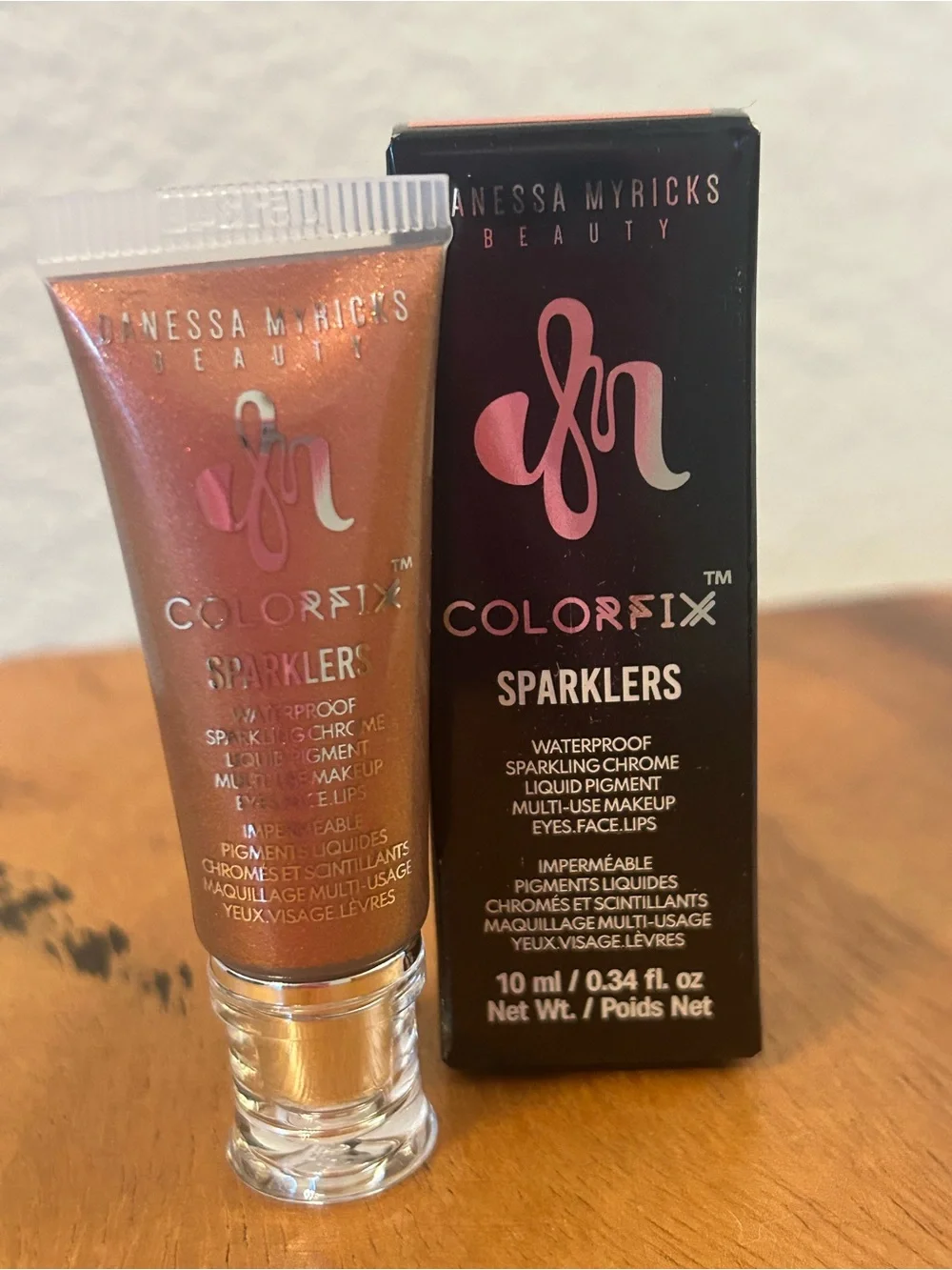 NIB★Danessa Myricks Beauty Colorfix Sparklers Liquid Pigment in Flare